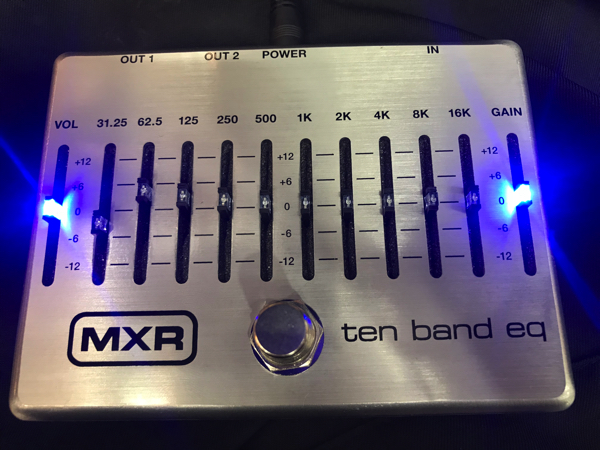 MXR/M108S 10 Band Graphic EQのレビュー！